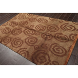 Contemporary Tufenkian Hand Knotted Wool Tibetan Oriental Area Rug (5'6"x8'6") - 5'6" x 8'6"