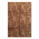 Contemporary Tufenkian Hand Knotted Wool Tibetan Oriental Area Rug (5'6"x8'6") - 5'6" x 8'6"