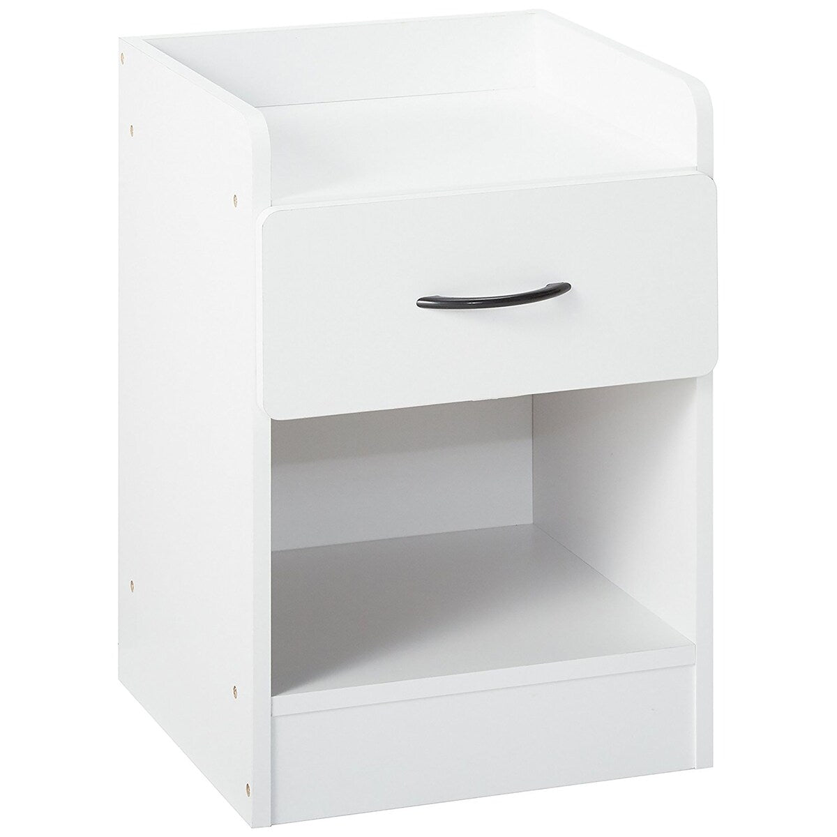 Contemporary White Night Stand