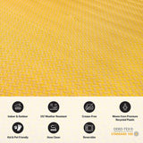 Contemporay Solid Reversible Plastic Outdoor Rugs