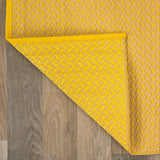 Contemporay Solid Reversible Plastic Outdoor Rugs