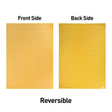Contemporay Solid Reversible Plastic Outdoor Rugs