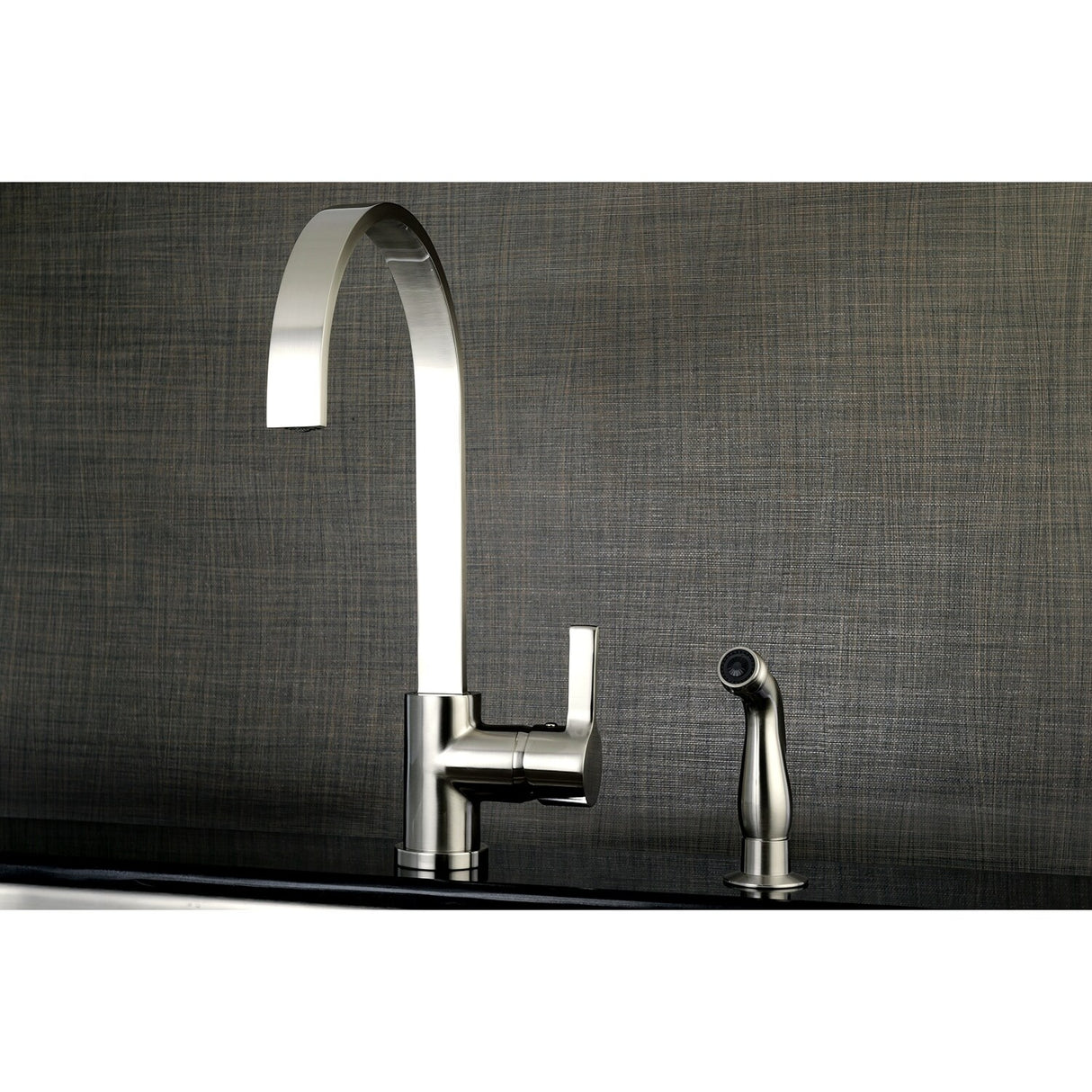Continental 1-Handle Kitchen Faucet with Side Sprayer