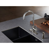 Continental 1-Handle Kitchen Faucet with Side Sprayer