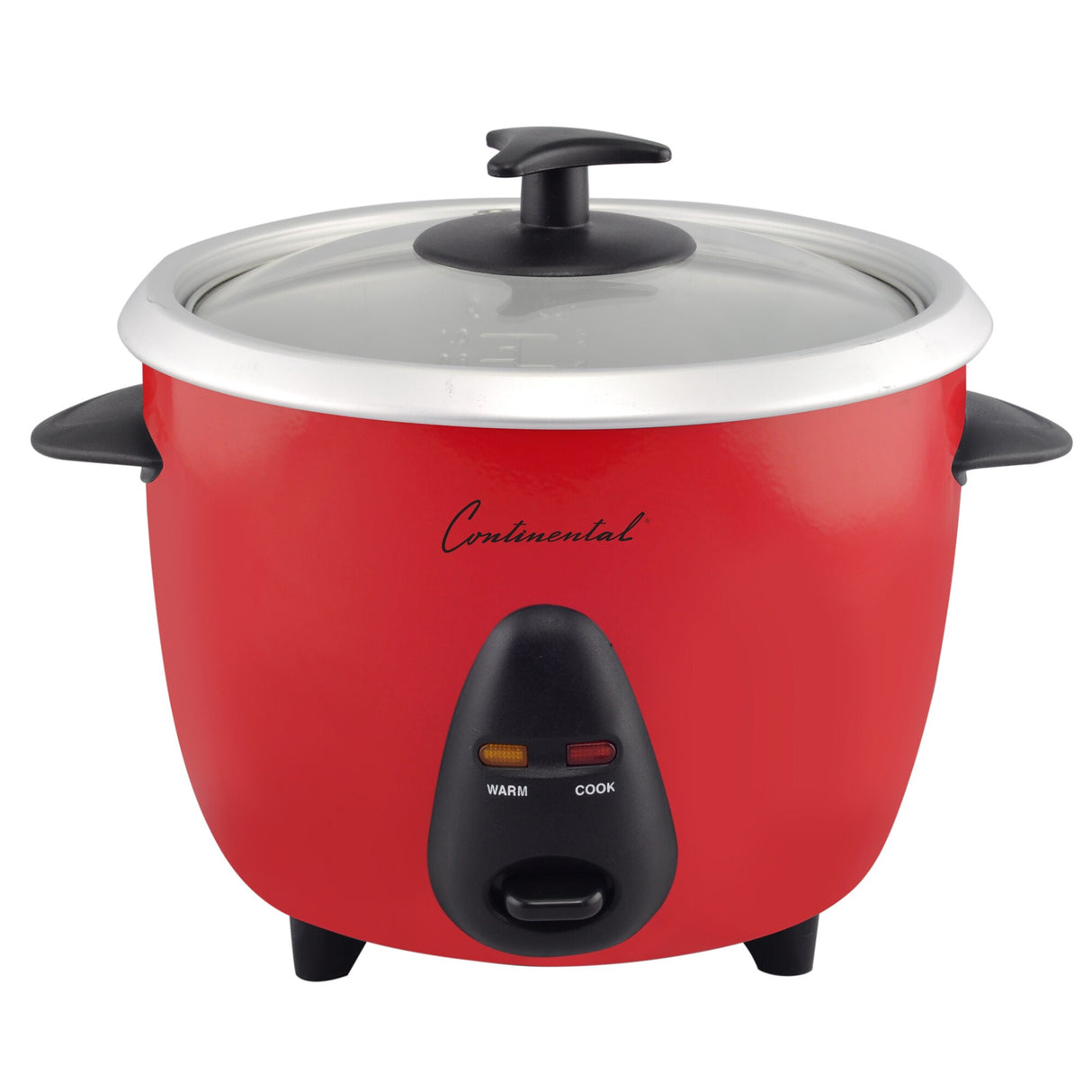 Continental Electric 12-Cup (Cooked) Rice Cooker with Glass Lid