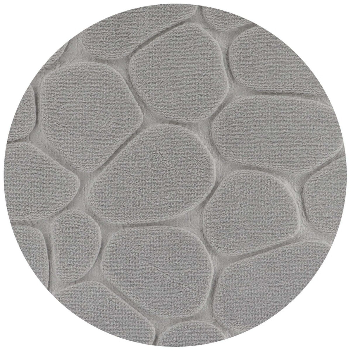 Contour Bath Rug Memory Foam Mat 3D Pebble 20L x 20W