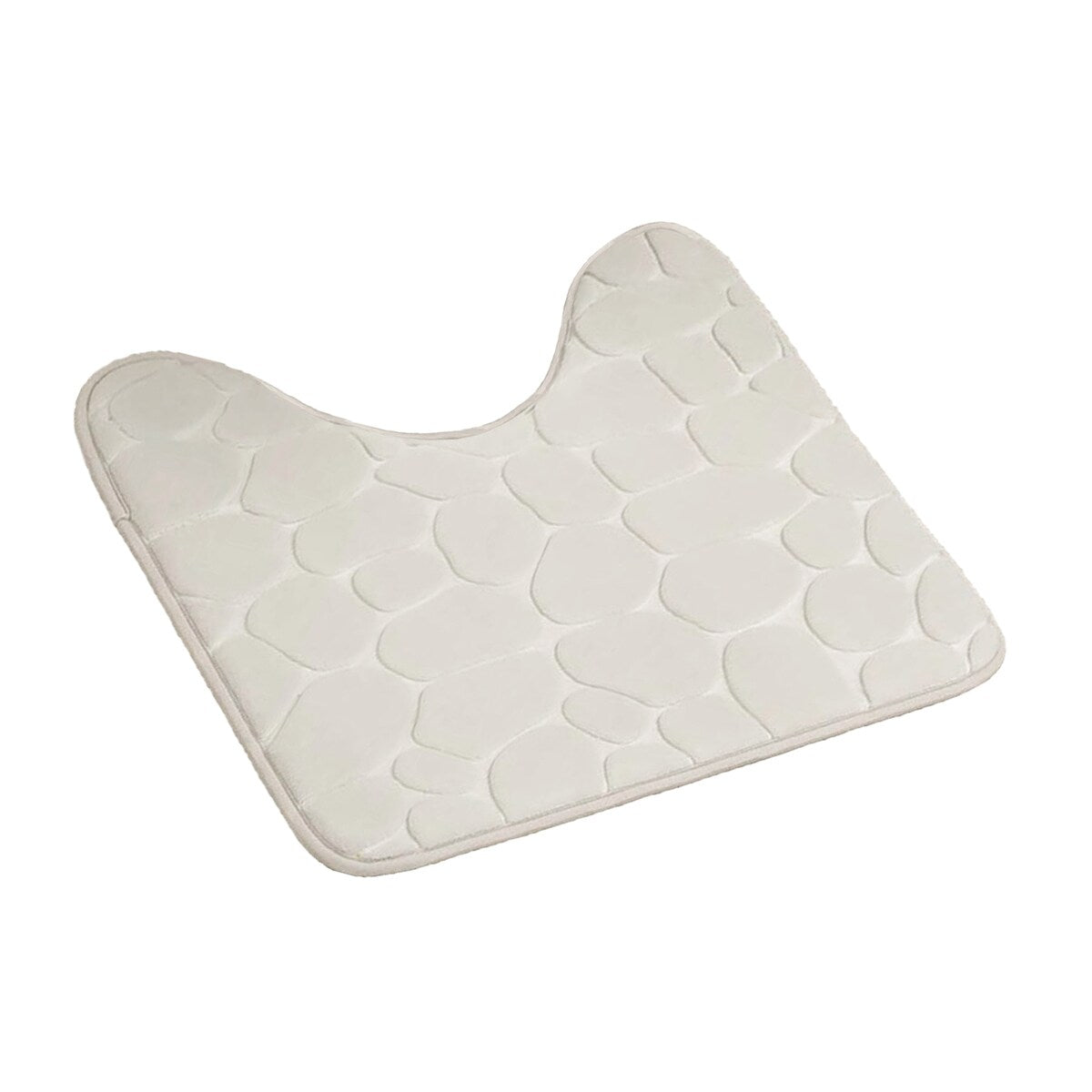 Contour Bath Rug Memory Foam Mat 3D Pebble 20L x 20W