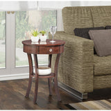 Convenience Concepts Classic Accents Schaffer 1 Drawer End Table with Shelf