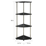 Convenience Concepts Designs2Go 4 Tier Corner Shelf