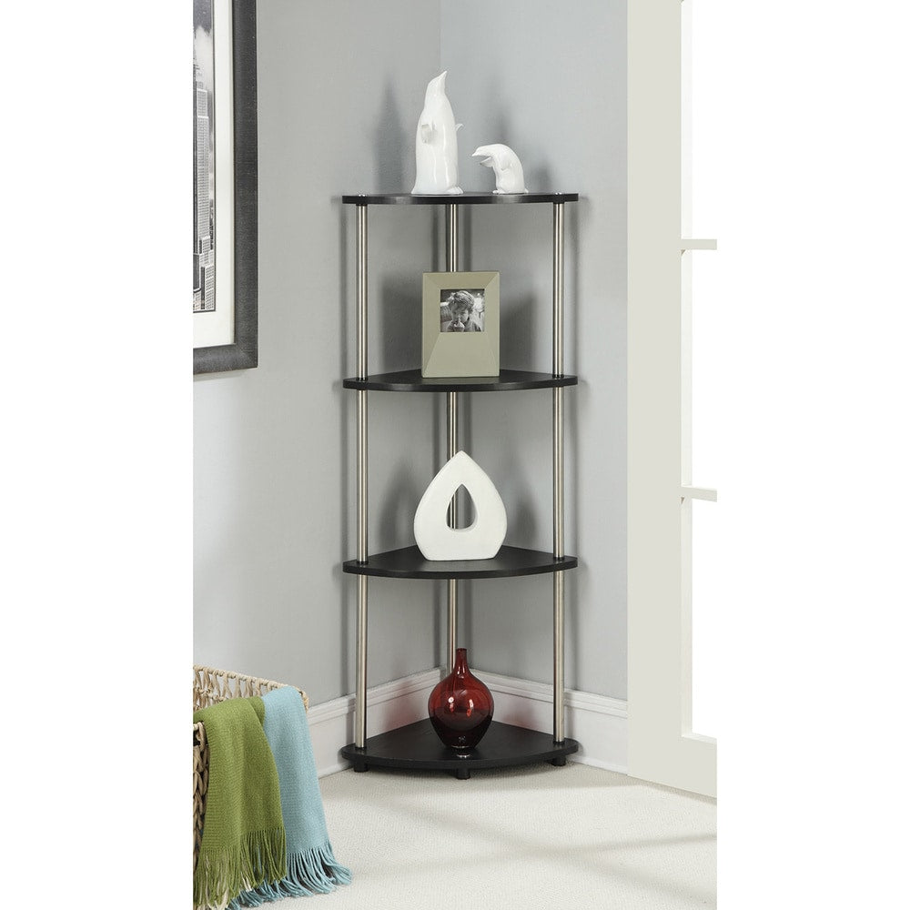 Convenience Concepts Designs2Go 4 Tier Corner Shelf