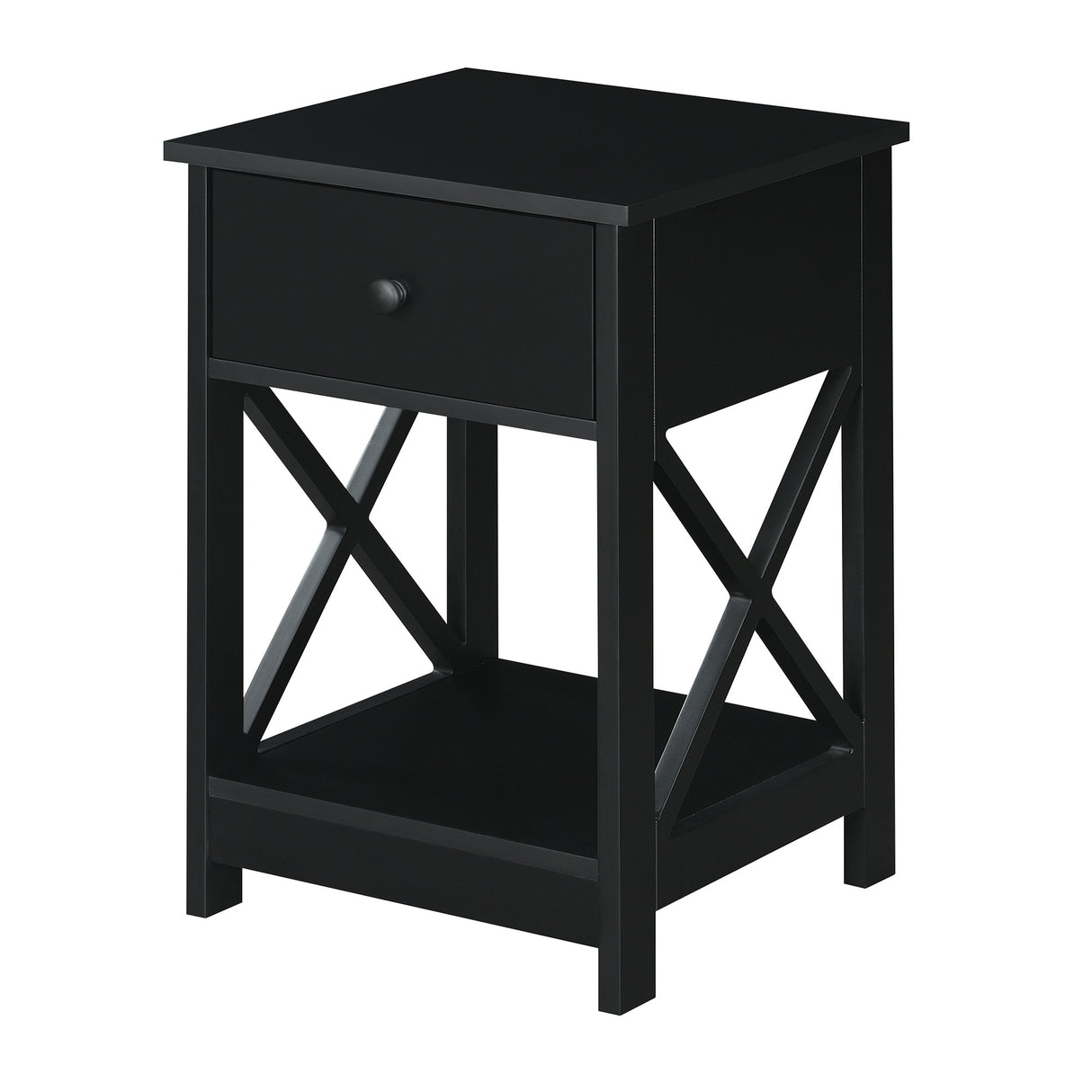 Convenience Concepts Oxford 1 Drawer End Table with Shelf