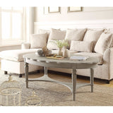 Conventional Coffee Table, Antique Gray