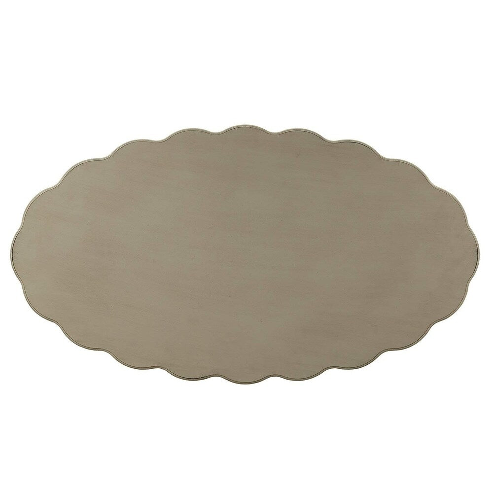 Conventional Coffee Table, Antique Gray
