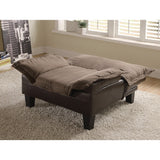 Convertible Chair Sofa Bed, Brown