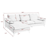Convertible Combination sofa L-shaped Sofa