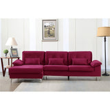 Convertible Combination sofa L-shaped Sofa