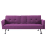 Convertible Folding Sofa Bed Futon Sofa Accent Sofa, Loveseat Sofa Fabric Upholstered Sleeper Sofa Couch