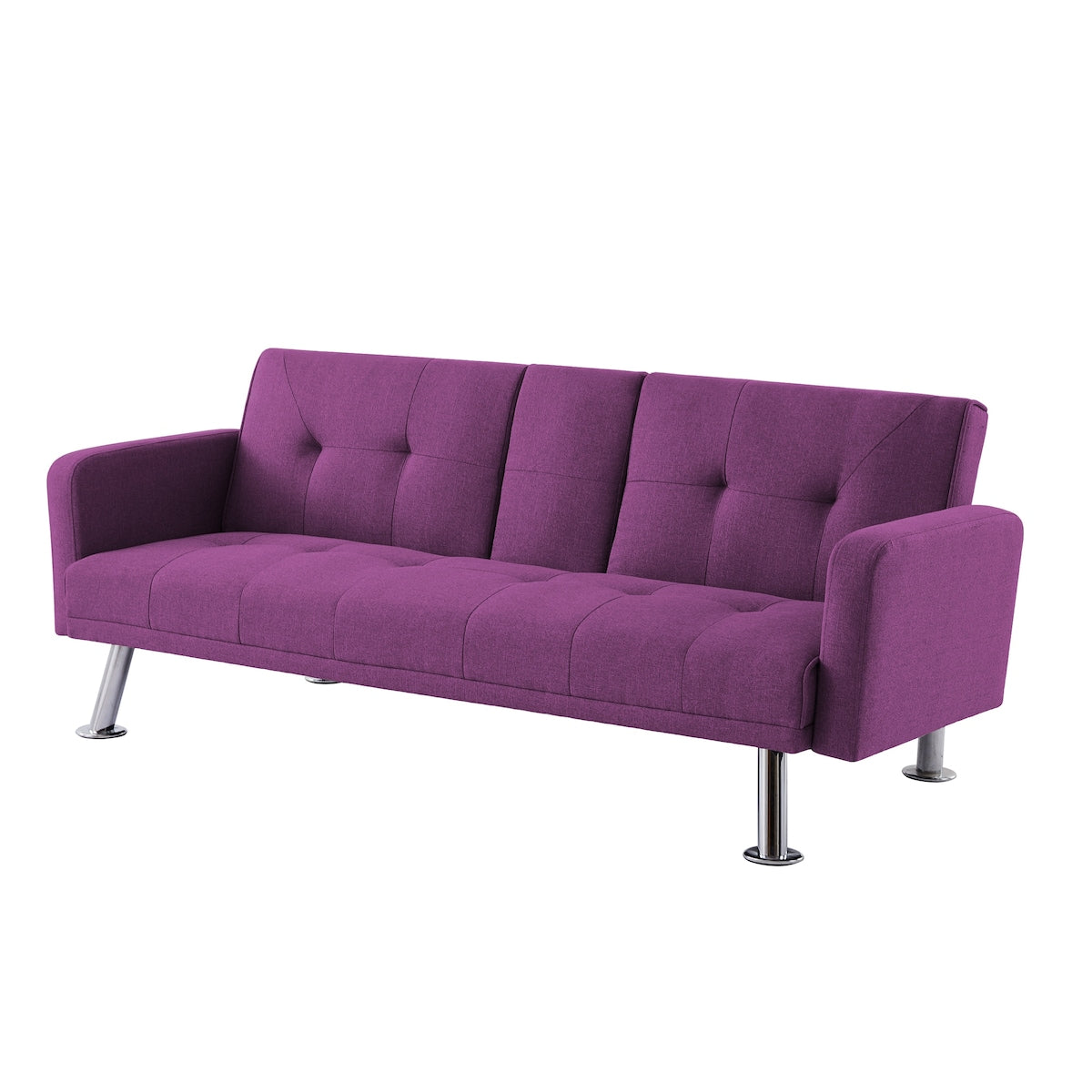 Convertible Folding Sofa Bed Futon Sofa Accent Sofa, Loveseat Sofa Fabric Upholstered Sleeper Sofa Couch