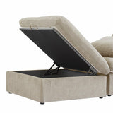 Convertible Modular Sectional Sofa, 5 Seater Corner Sofa with Pillows, 2 x 120.45 Minimalist Sofa Couch for Living Room