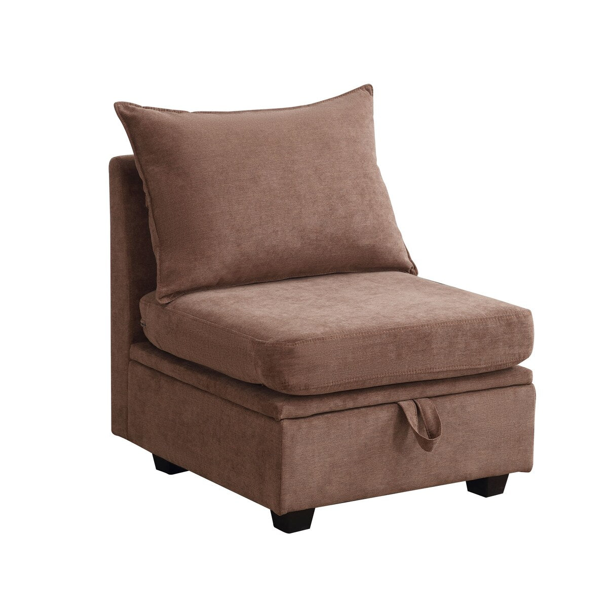 Convertible U-Shaped Modular Sectional Sofa Couch Set with Storage