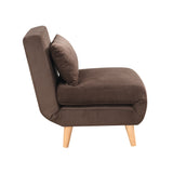Convertible Upholstered Sofa Bed Sleeper Chair