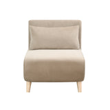 Convertible Upholstered Sofa Bed Sleeper Chair