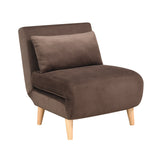 Convertible Upholstered Sofa Bed Sleeper Chair