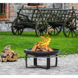 Cook King 111260 Viking Fire Bowl, 23.5" Diameter, Wood Burning Fire Pit by Good Directions