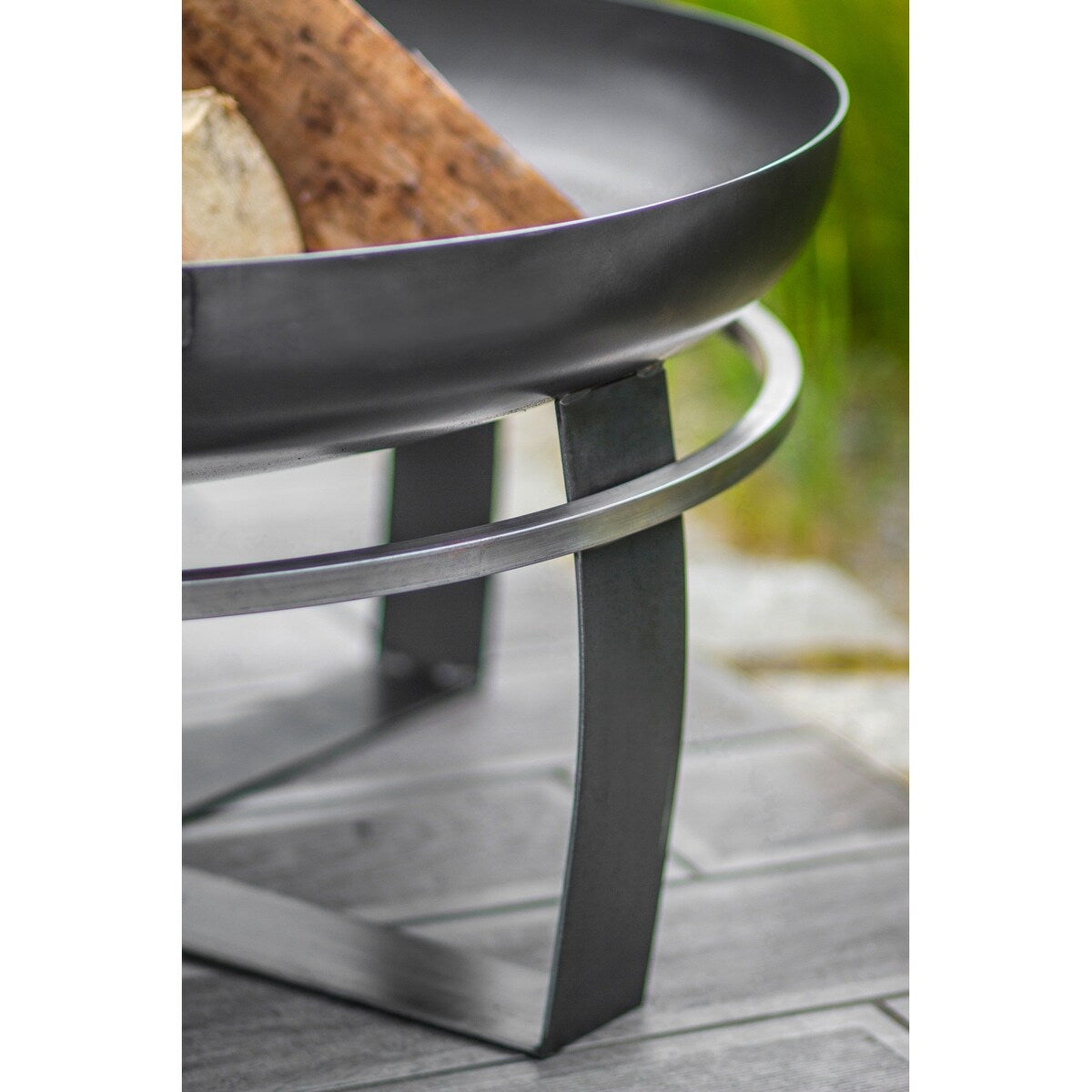 Cook King 111260 Viking Fire Bowl, 23.5" Diameter, Wood Burning Fire Pit by Good Directions