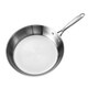 Cooks Standard 12-inch Multi-ply Clad Stainless Steel Fry Pan - Chrome/White