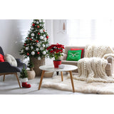 Cool Christmas Deer Accent Pillow