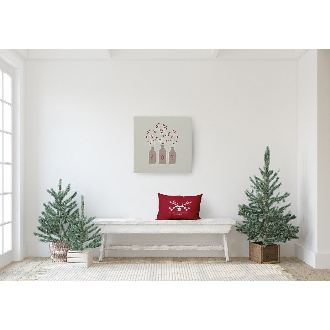 Cool Christmas Deer Accent Pillow