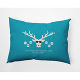 Cool Christmas Deer Accent Pillow