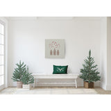 Cool Christmas Deer Accent Pillow