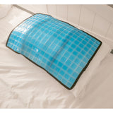 Cooling Gel Pillow Pad w Chill Gel Cells Cooling Mat For Hot Flashes, Dog & More