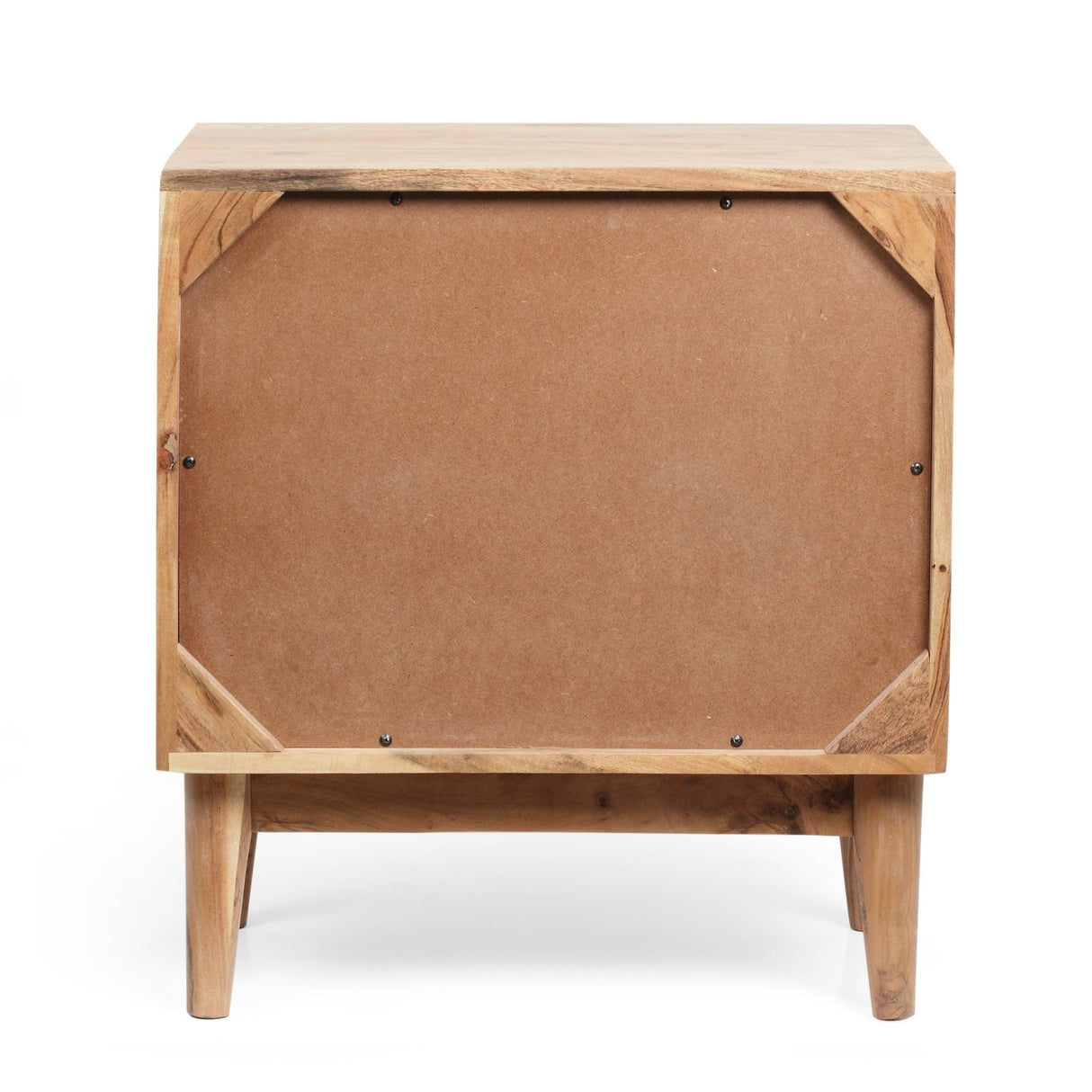 Cooney Boho Handcrafted Acacia Wood Nightstand (Set of 2) by Christopher Knight Home
