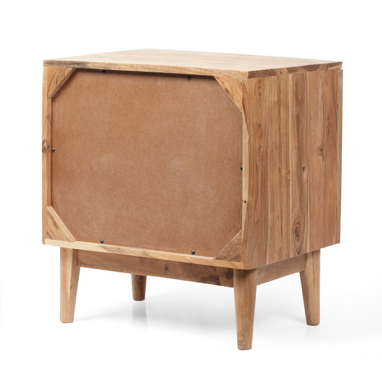 Cooney Boho Handcrafted Acacia Wood Nightstand (Set of 2) by Christopher Knight Home
