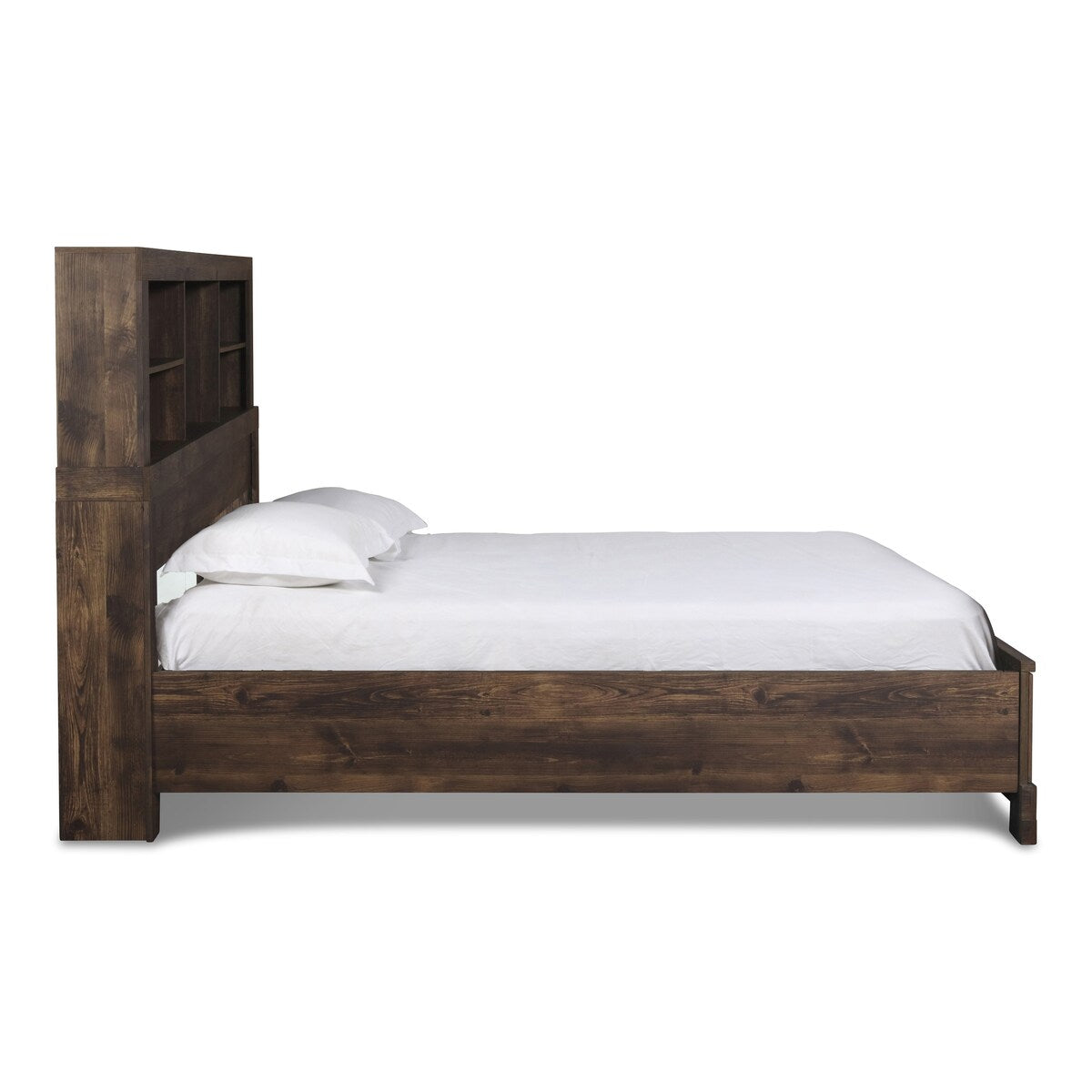 New Classic Furniture Cooper Ranchero Bed with Bookcase Headboard