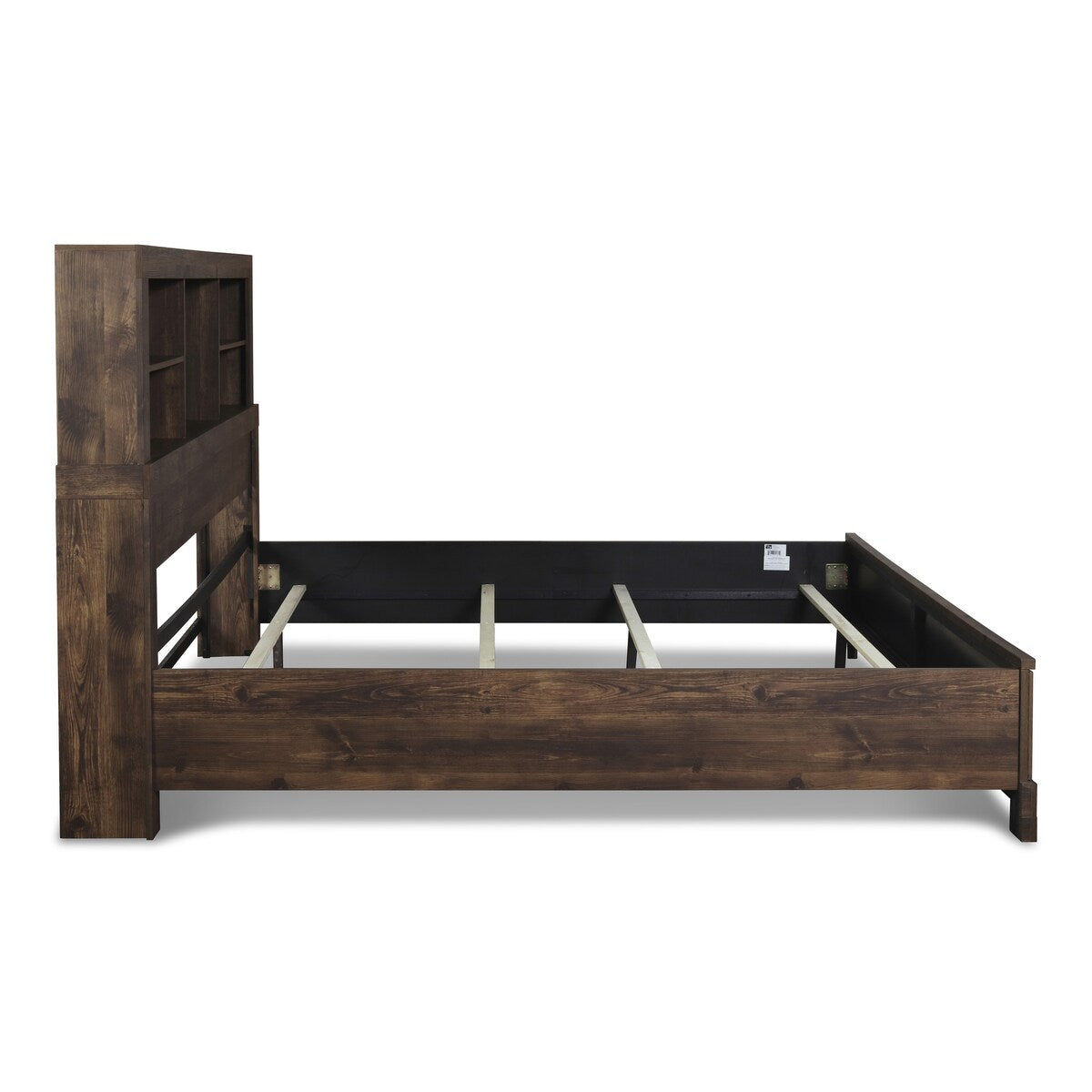New Classic Furniture Cooper Ranchero Bed with Bookcase Headboard