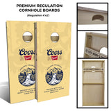 Coors Banquet Regulation Cornhole Board Set (Includes 8 Bags) - N/A