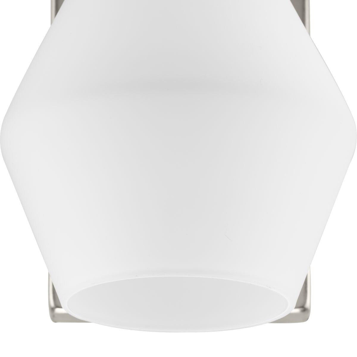 Copeland Collection One-Light Brushed Nickel Mid-Century Modern Vanity Light - 6 in x 7 in x 8 in