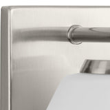 Copeland Collection One-Light Brushed Nickel Mid-Century Modern Vanity Light - 6 in x 7 in x 8 in