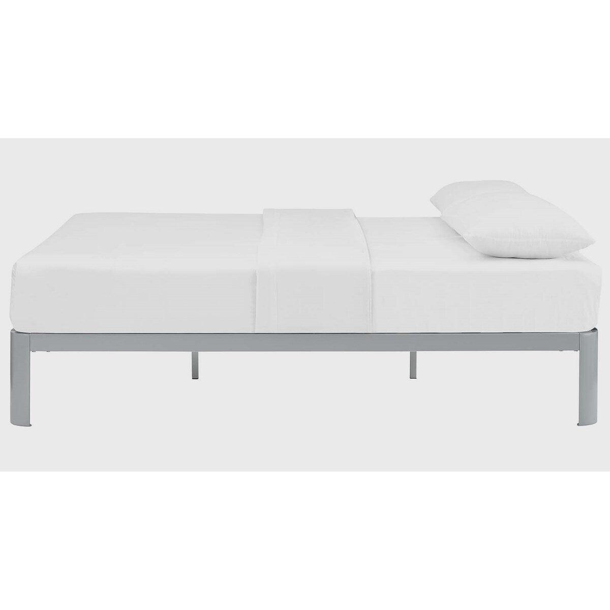 Copley Grey King Size Metal Bed Frame