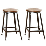 Steve Silver Johansson 24-inch Counter-height Stool (Set of 2)