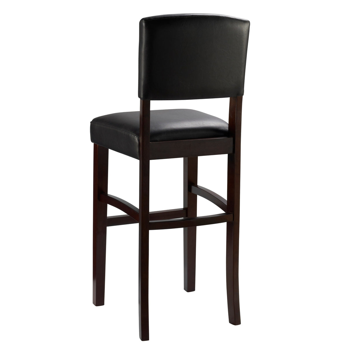 Linon Amravati Faux Leather 30-inch Espresso Bar Stool