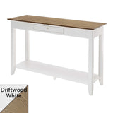 Convenience Concepts American Heritage 1 Drawer Console Table with Shelf