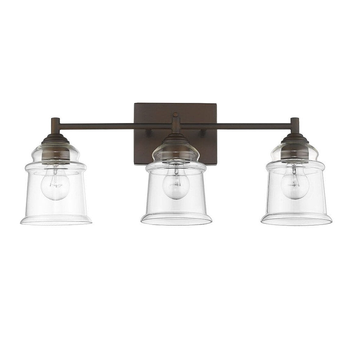 Copper Grove Charentsavan 3-light Bronze Bath Bar