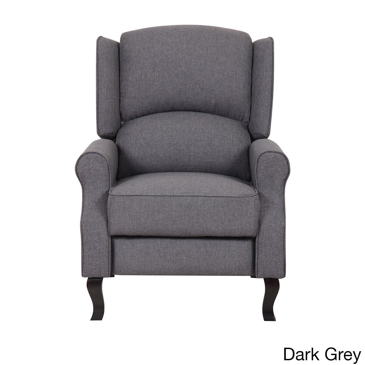 Modern Wingback Linen Fabric Accent Recliner Chair