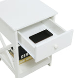 Convenience Concepts Oxford 1 Drawer End Table with Shelf