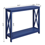 Convenience Concepts Oxford Console Table with Shelf